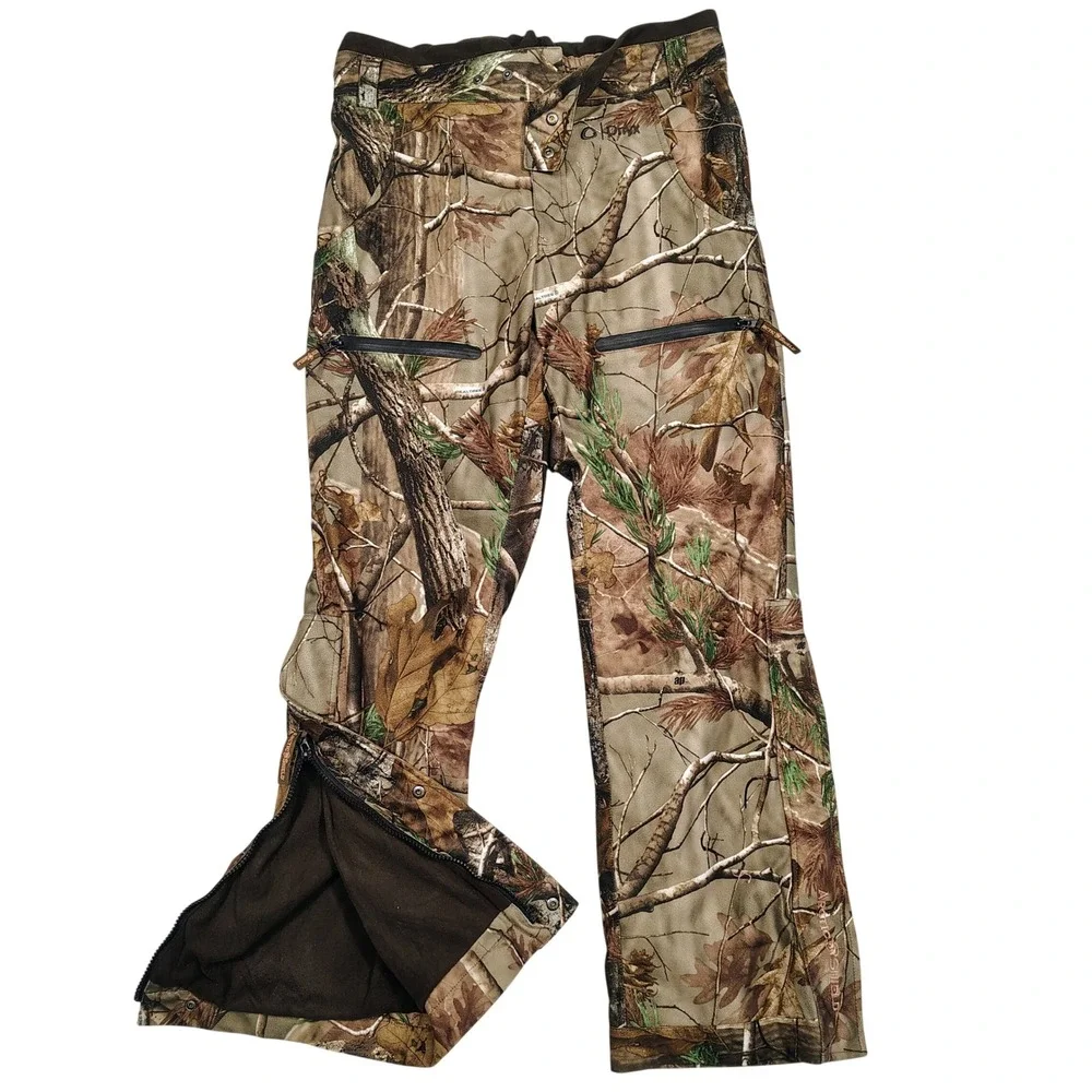 Onyx ArcticShield Hunting Pants Mens Medium Brown Camo Realtree AP Polyester